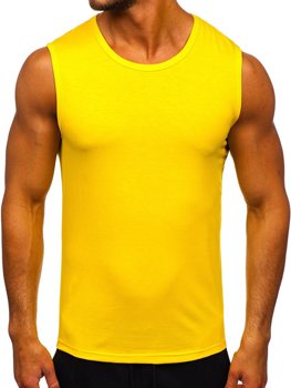 Bolf Herren Tank Top Gelb  99001