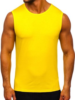 Bolf Herren Tank Top Gelb-Neon  99001