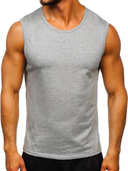 Bolf Herren Tank Top Grau  99001