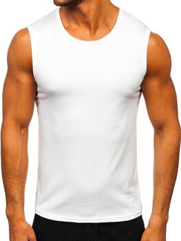 Bolf Herren Tank Top Weiß  99001