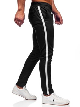 Bolf Herren Textilhose Jogger Pants Schwarz  0013