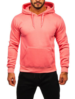 Bolf Herren Trainingsanzug Zweiteiler mit Kapuze Rosa  D002-53