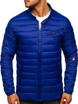 Bolf Herren Übergangsjacke Dunkelblau M13006