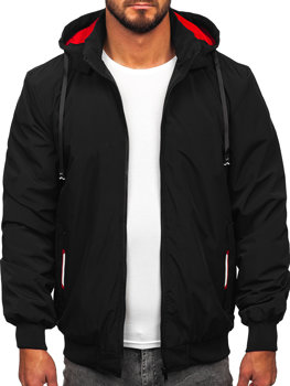 Bolf Herren Übergangsjacke Schwarz  84M3016