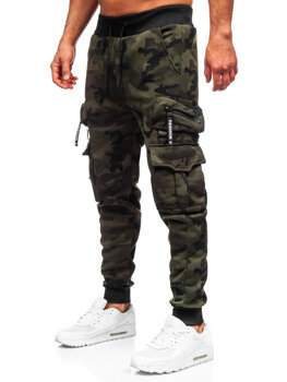 Bolf Herren Warme Sporthose Joggers Cargohose Khaki  HSS353