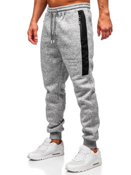 Bolf Herren Warme Sporthose Joggers Grau  Q1102